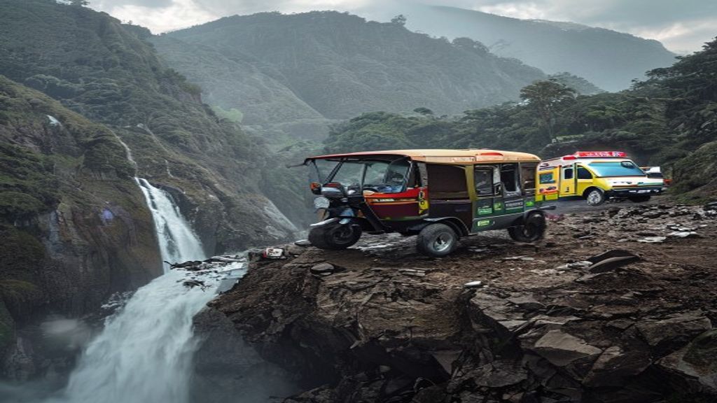 මොහිනී කඩුවේ ත්‍රි-චක‍්‍ර රථ අනතුරින් තිදෙනෙකුගේ තත්ත්වය බරපතළ – ඩික්කොයා රෝහලට රැගෙන ගියයි