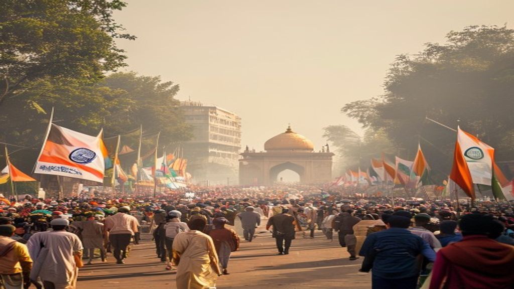 ඉන්දියාවේ තරුණ ප්‍රදර්ශකයන් රජය සමඟ කතාබස් කිරීමෙන් පසු විරෝධය අවසන් කරයි