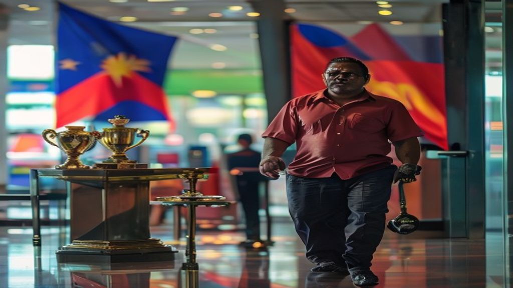 ඇවඩ් දිනූ නළුවා මහේන්ද්‍ර පෙරේරා, මලේෂියානු චිත්‍රපට උළෙලේ සාර්ථකත්වයෙන් පසු රටට ආපසු පැමිණේ