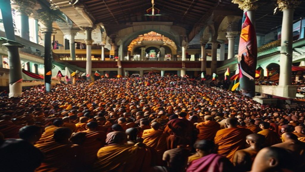 අද කොළඹේ මහ සංඝ සමුළුව: සුඛා සං඘ සමාග්ගී තේමාව යටතේ බුද්ධ සසර රැකවරණය