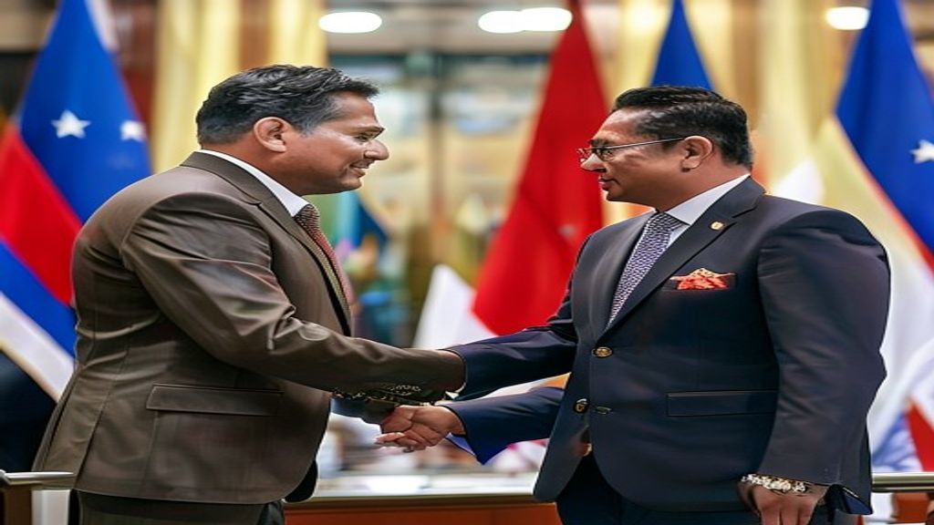 විදේශ අමාත්‍ය විජිත හේරත්, ASEAN ලේකම් සමඟ මැන්ලාවේ ප්‍රාදේශීය සම්බන්ධතා ශක්තිමත් කිරීමේ සාකච්ඡා