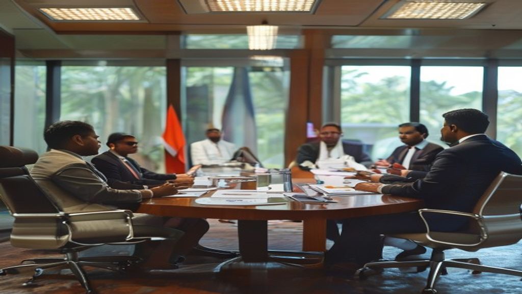 ඉන්දියානු ආධාරිත ව්‍යාපෘති සම්බන්ධ විශේෂ සාකච්ඡාව ජනාධිපති කාර්යාලයේ පැවැත්වේ
