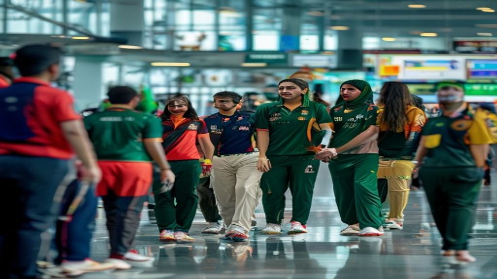 පාකිස්තානයේ කාන්තා ක්‍රිකට් කණ්ඩායම ශ්‍රී ලංකාවට පැමිණේ, හම්බන්තොටයේ ODI තරග 3 දිනයට සැලසුම්