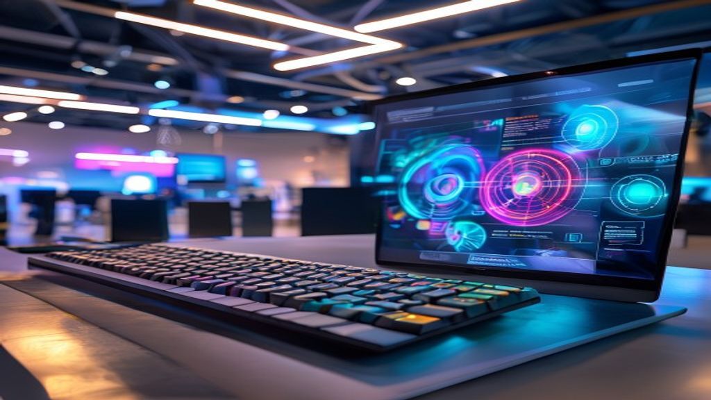AI Engineer World's Fair හි 8 අඩි කීබෝර්ඩ් සමඟ Wordle ක්‍රීඩා අත්දැකීම